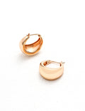 Alla Hoop Earrings - chic, casual gold hoops for everyday elegance.